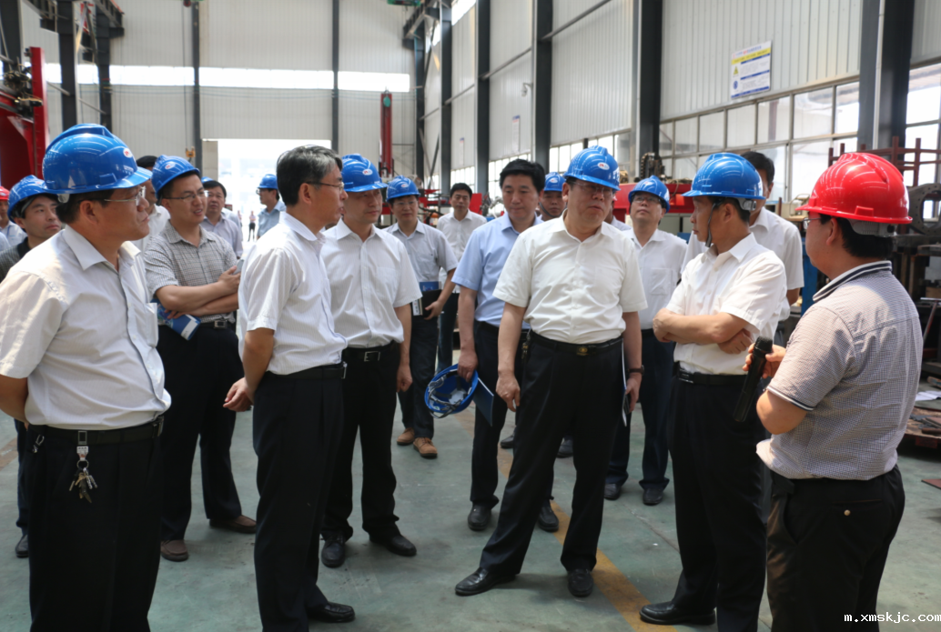 济宁市质监局来水泊焊割进行考察指导